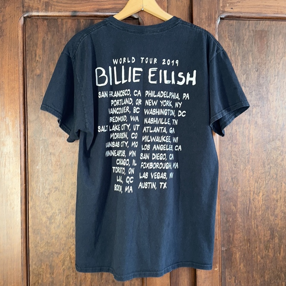Billie Eilish World Tour Shirt - Picture 4 of 4